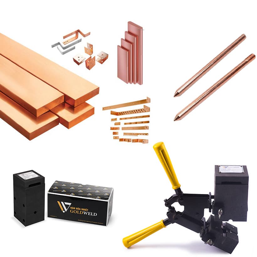 Vật tư tiếp địa - chống sét